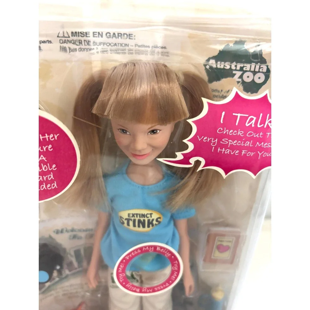 2008 Bindi Irwin Australia Zoo Talking Adventure Doll Wild Republic Works